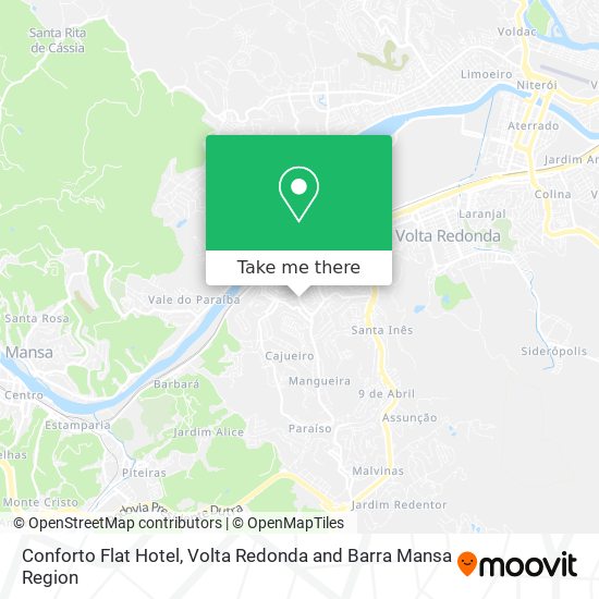Conforto Flat Hotel map