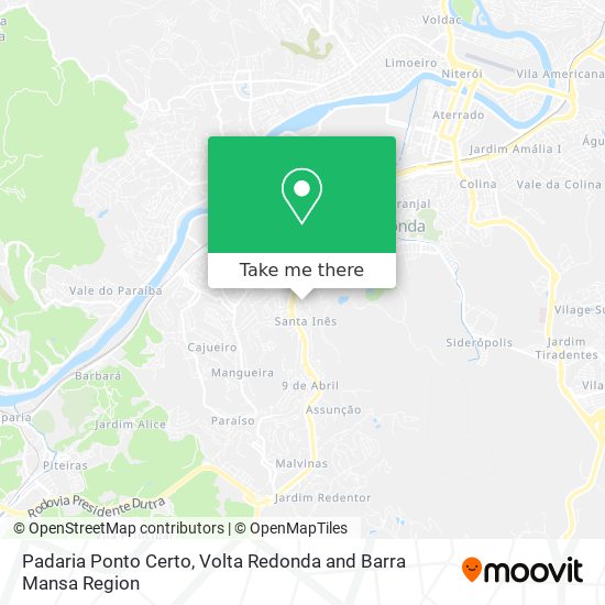 Padaria Ponto Certo map