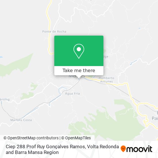 Ciep 288 Prof Ruy Gonçalves Ramos map