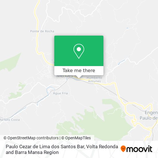 Paulo Cezar de Lima dos Santos Bar map