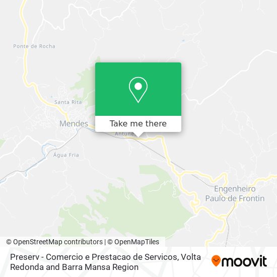 Preserv - Comercio e Prestacao de Servicos map