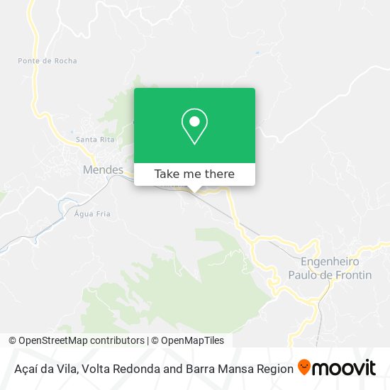 Açaí da Vila map