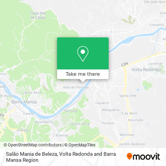 Salão Mania de Beleza map
