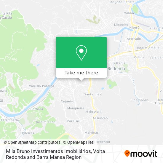 Mila Bruno Investimentos Imobiliários map