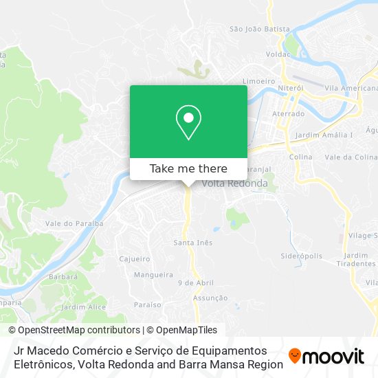 Jr Macedo Comércio e Serviço de Equipamentos Eletrônicos map