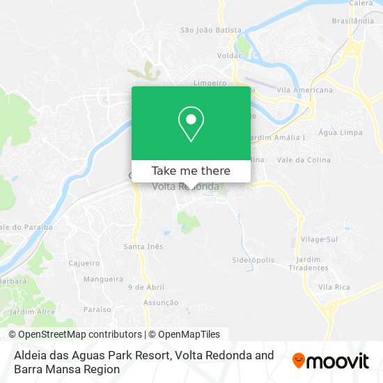 Aldeia das Aguas Park Resort map