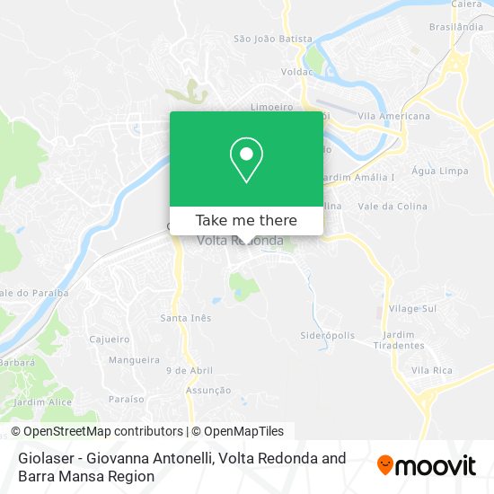 Giolaser - Giovanna Antonelli map