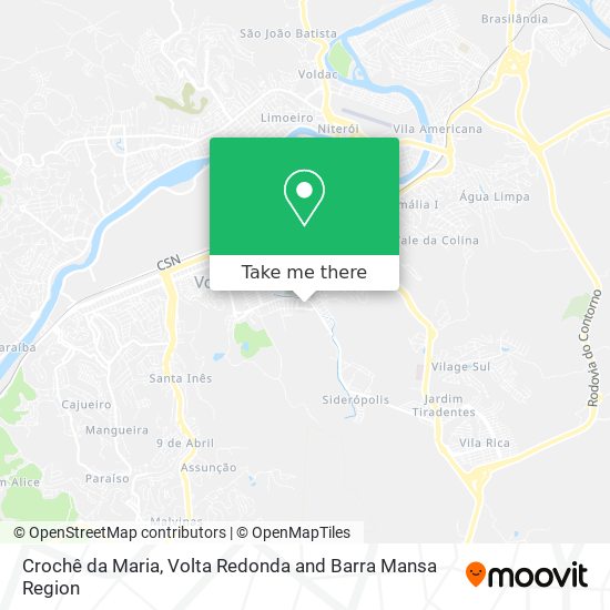 Crochê da Maria map