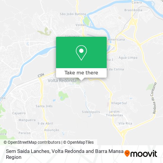 Sem Saída Lanches map