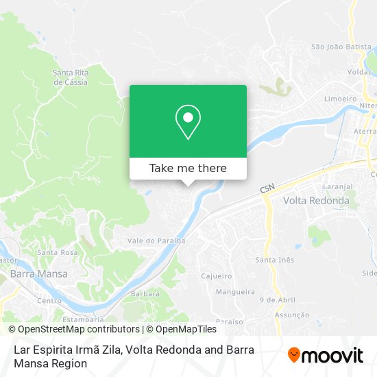 Lar Espìrita Irmã Zila map