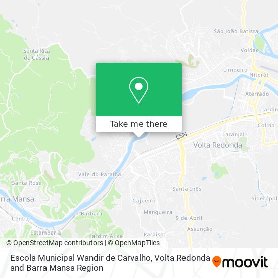 Escola Municipal Wandir de Carvalho map