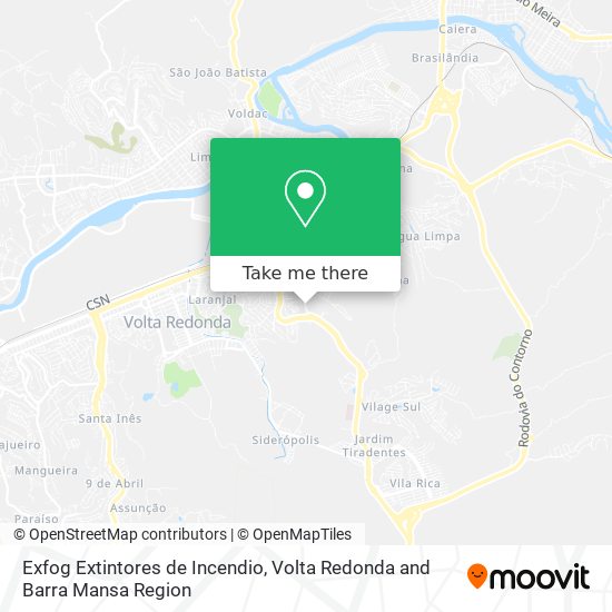 Exfog Extintores de Incendio map