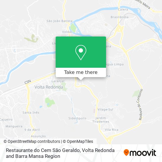 Restaurante do Cem São Geraldo map