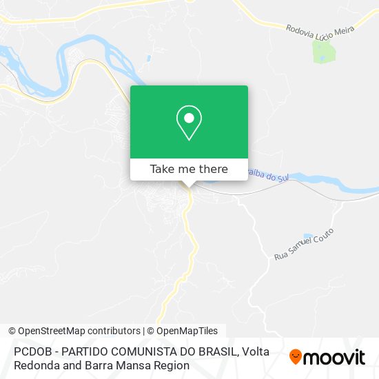 PCDOB - PARTIDO COMUNISTA DO BRASIL map