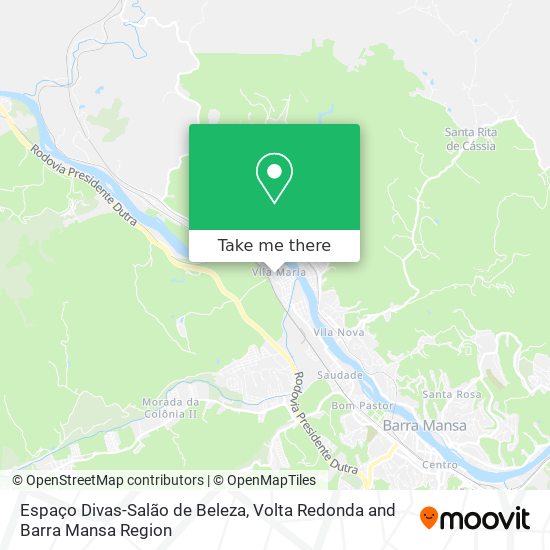 Espaço Divas-Salão de Beleza map