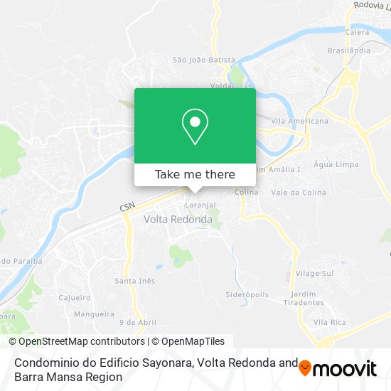 Condominio do Edificio Sayonara map