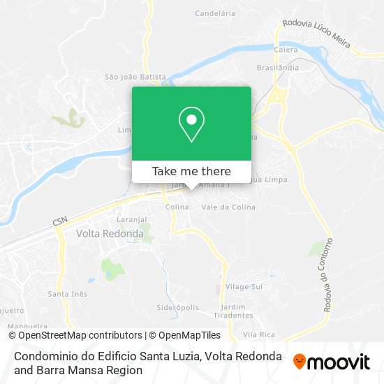 Condominio do Edificio Santa Luzia map