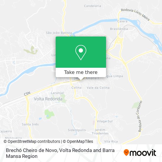 Brechó Cheiro de Novo map