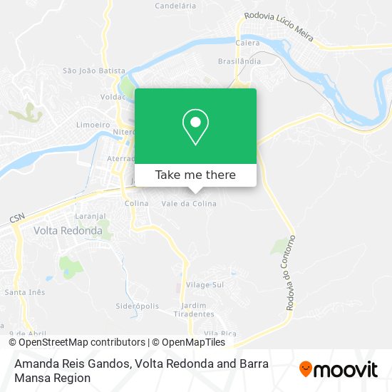 Amanda Reis Gandos map