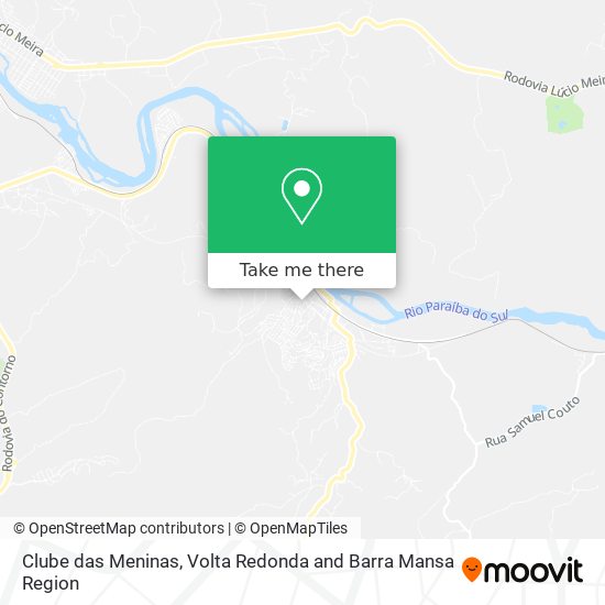 Clube das Meninas map