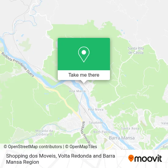 Shopping dos Moveis map