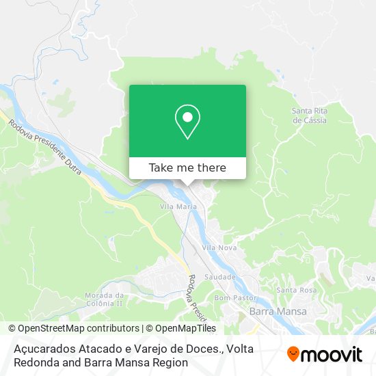 Açucarados Atacado e Varejo de Doces. map