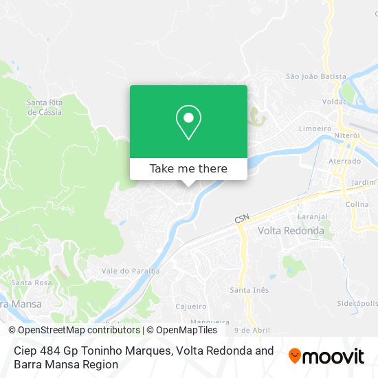 Ciep 484 Gp Toninho Marques map