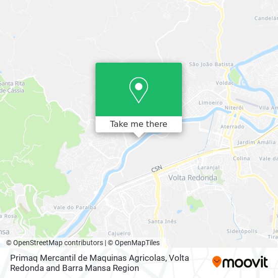 Primaq Mercantil de Maquinas Agricolas map