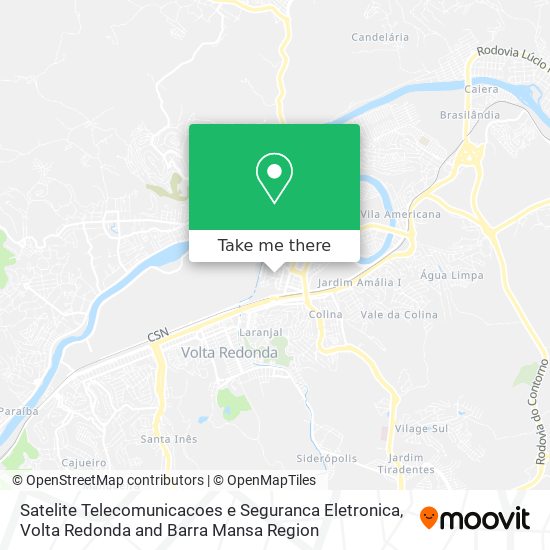 Satelite Telecomunicacoes e Seguranca Eletronica map