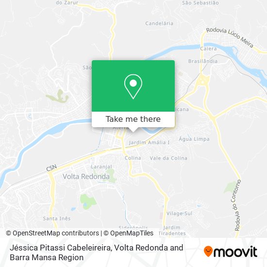Jéssica Pitassi Cabeleireira map