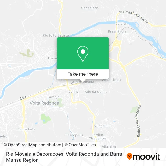 R-a Moveis e Decoracoes map