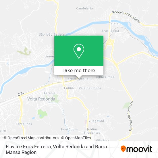 Flavia e Eros Ferreira map