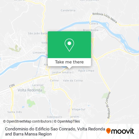 Condominio do Edificio Sao Conrado map
