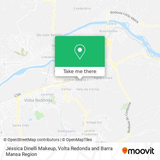 Jéssica Dinelli Makeup map