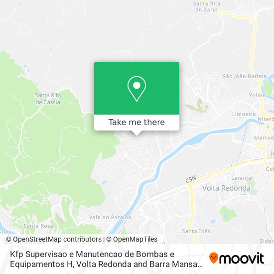 Kfp Supervisao e Manutencao de Bombas e Equipamentos H map