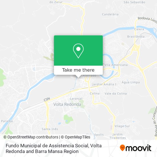 Fundo Municipal de Assistencia Social map