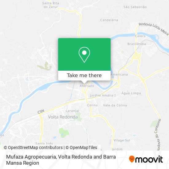 Mufaza Agropecuaria map