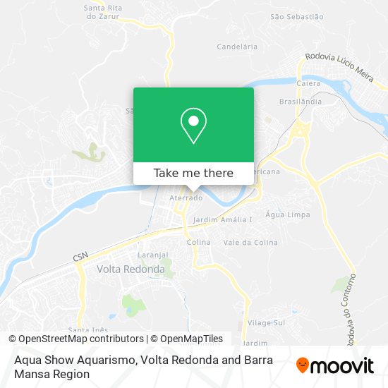 Aqua Show Aquarismo map