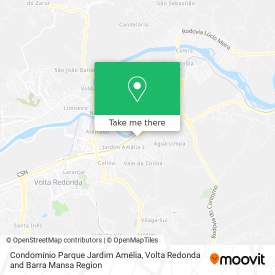 Condomínio Parque Jardim Amélia map