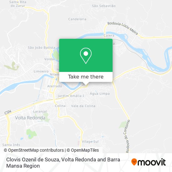 Clovis Ozenil de Souza map