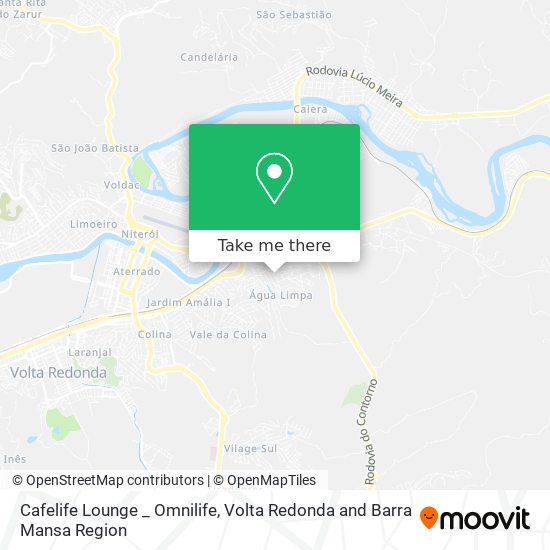Cafelife Lounge _ Omnilife map
