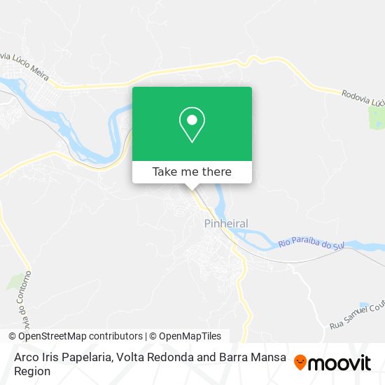 Arco Iris Papelaria map