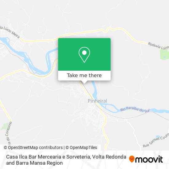 Casa Ilca Bar Mercearia e Sorveteria map