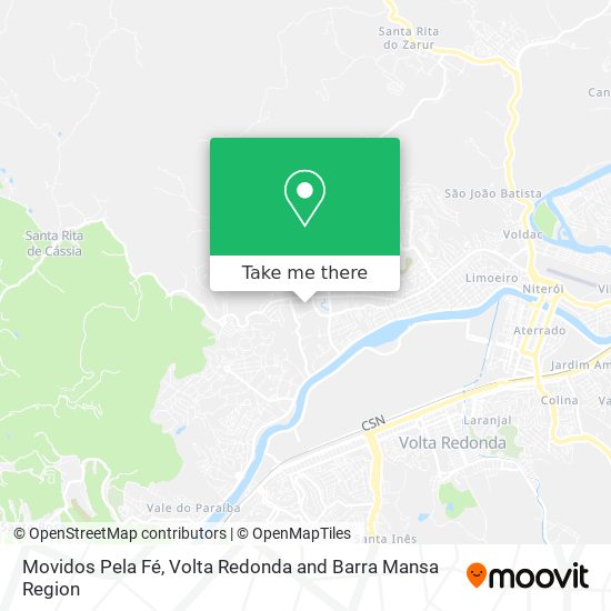 Movidos Pela Fé map