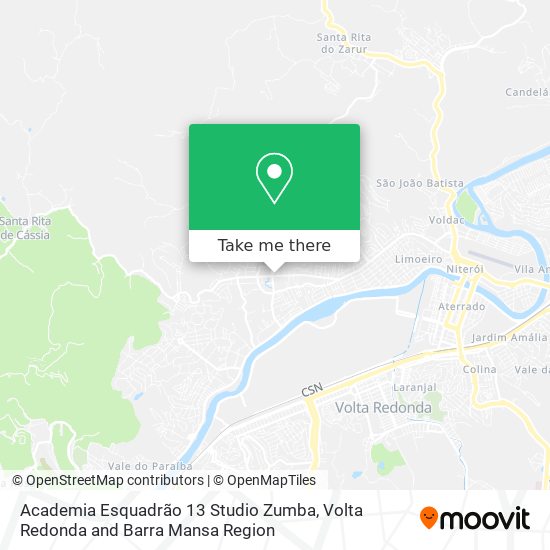 Academia Esquadrão 13 Studio Zumba map