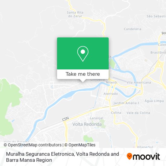 Muralha Seguranca Eletronica map