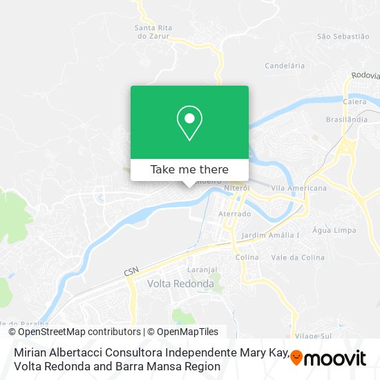 Mapa Mirian Albertacci Consultora Independente Mary Kay