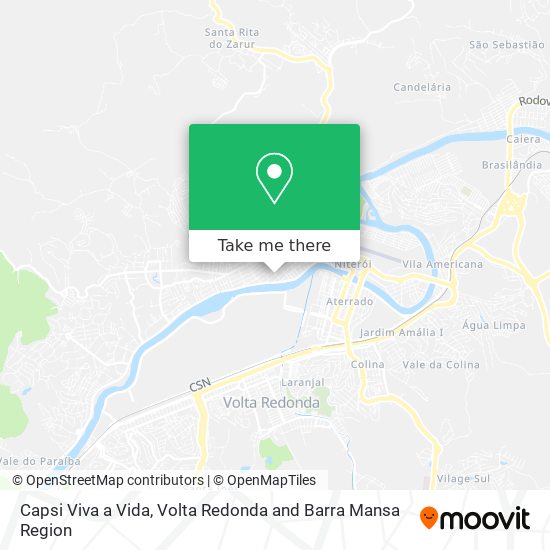 Capsi Viva a Vida map