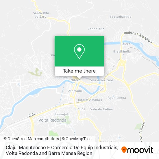 Clajul Manutencao E Comercio De Equip Industriais map
