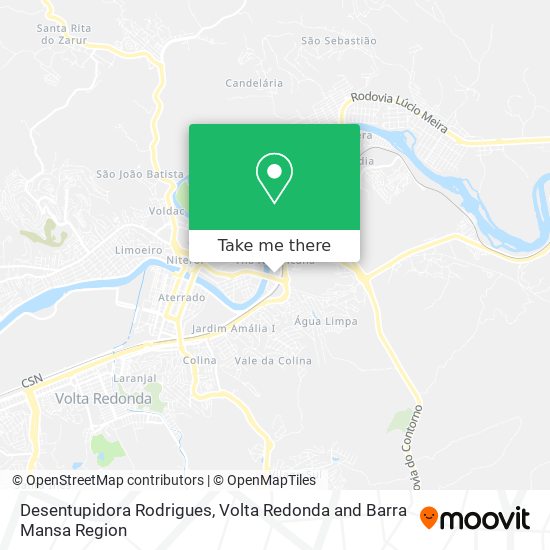 Desentupidora Rodrigues map